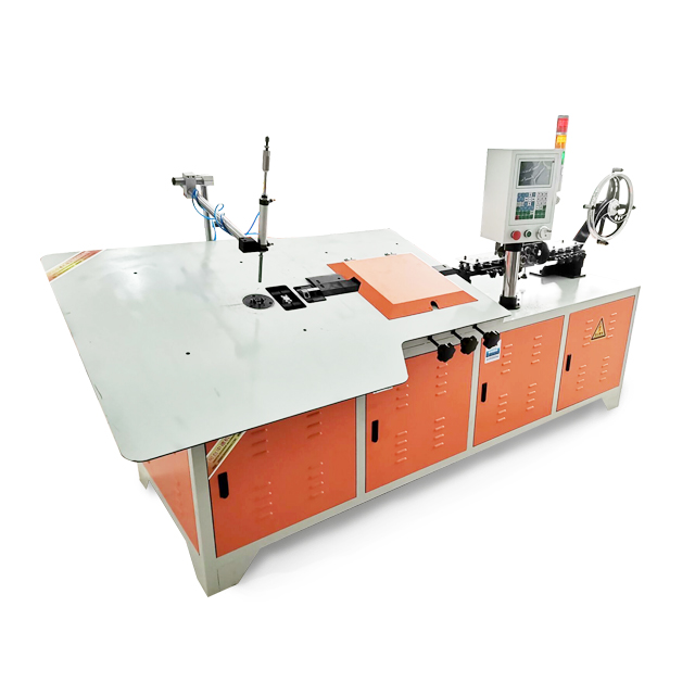 Dobladora automática del alambre de acero del CNC 2D de la alta precisión / tablero de la mesa del doblador del alambre
