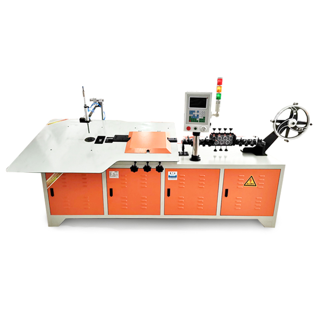 Dobladora de mesa de alambre de acero universal 2D automática / máquina dobladora de alambre de hierro 2D