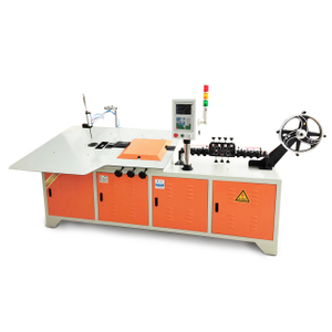 Máquina dobladora formadora de alambre redondo de Artware colgante de cobre 2D CNC para la fabricación de llaveros