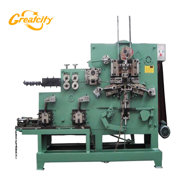 Máquina automática de fabricación de cadenas de hierro