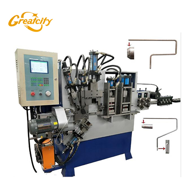 Venta directa de fábrica china Controlador CNC completamente automático Máquina formadora de marcos de rodillos de pintura, línea de producción de rodillos de pintura