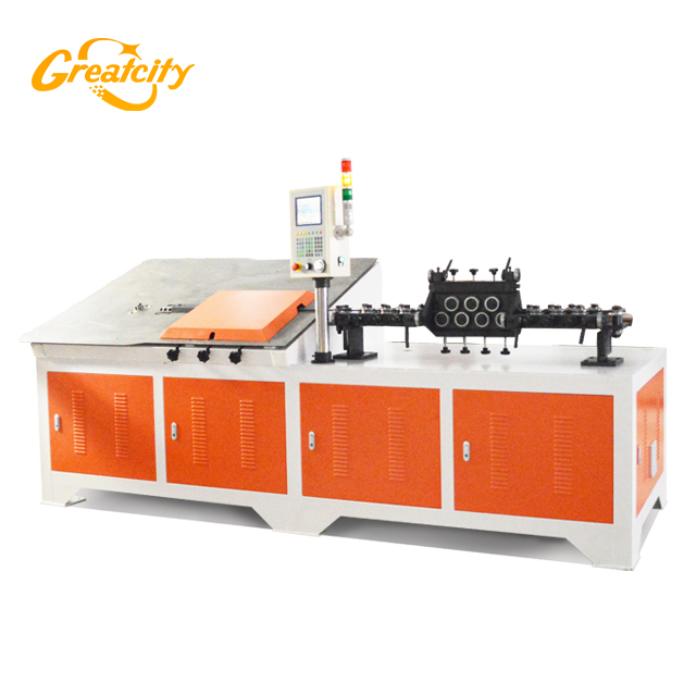 Máquina de hierro cnc 2D de alta calidad para doblar alambre cnc / dobladora automática de alambre de acero