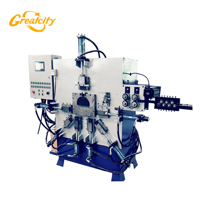 CE aprobado máquina de fabricación de mango de cubo de plástico automático