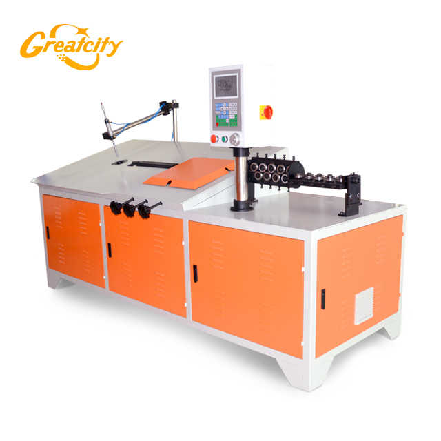 Control totalmente automático CNC 2D alambre de hierro formando fabricantes de máquina de flexión