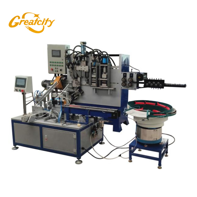 Venta directa de fábrica china Controlador CNC completamente automático Máquina formadora de marcos de rodillos de pintura, línea de producción de rodillos de pintura